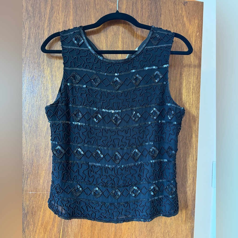 1920s Vintage Beaded Top